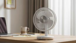 Kompakter Tischventilator Verwendung